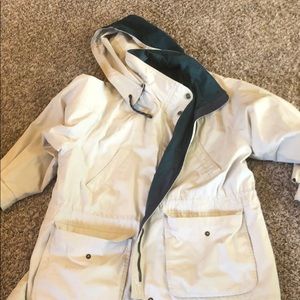 Cream coat